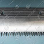 Гребенка входной площадки, FUJITEC, правая, 22 зубца, 202x110 мм, алюминий