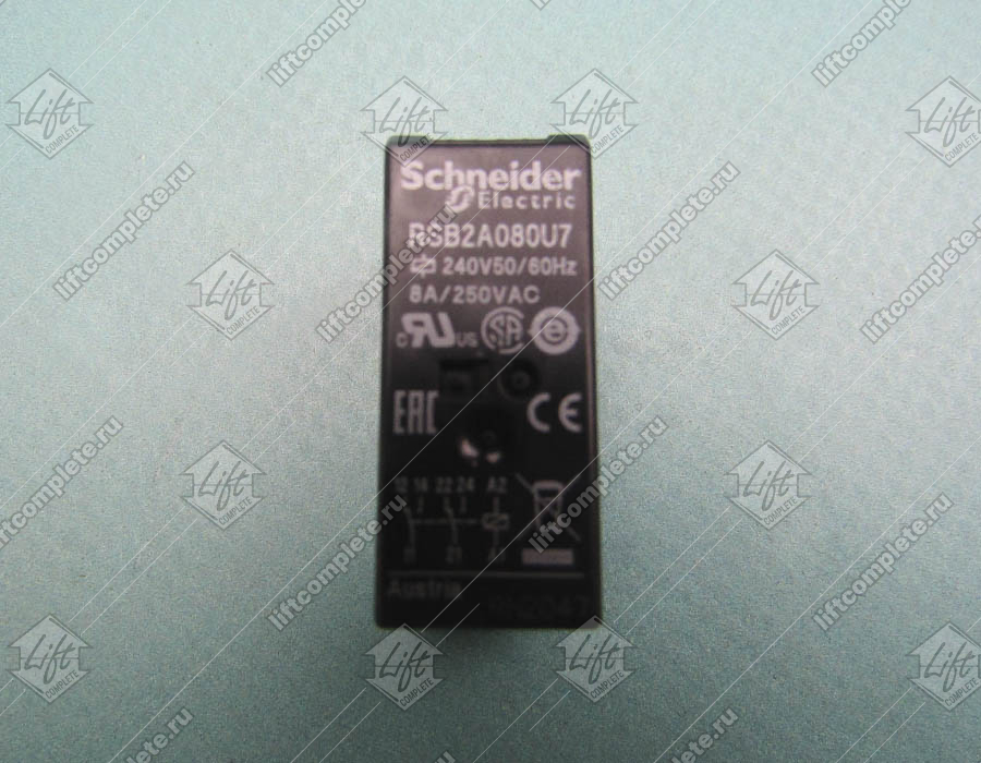 Реле, SCHNEIDER, RSB2A080U7, 240В