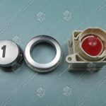 Кнопка вызова/приказа, SIGMA, этаж 1, тип 21C, круглая