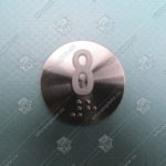 Кнопка вызова/приказа, KOYO, STEP, тип PB31-10, 8 этаж, с кодом Брайля