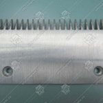 Гребенка входной площадки, 22 зубца, 197х105 мм, центральная, алюминий