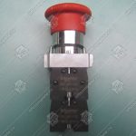 Кнопка, СТОП, в сборе с контактами (4 контакта), NC