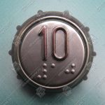 Нажимной элемент, ЩЛЗ, для ВКЛ13А- П, 10 этаж