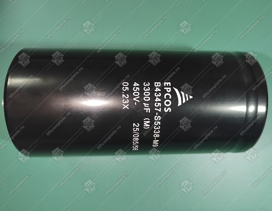 Конденсатор, EPCOS, B43457-S5338-M9, 3300μF, 450V