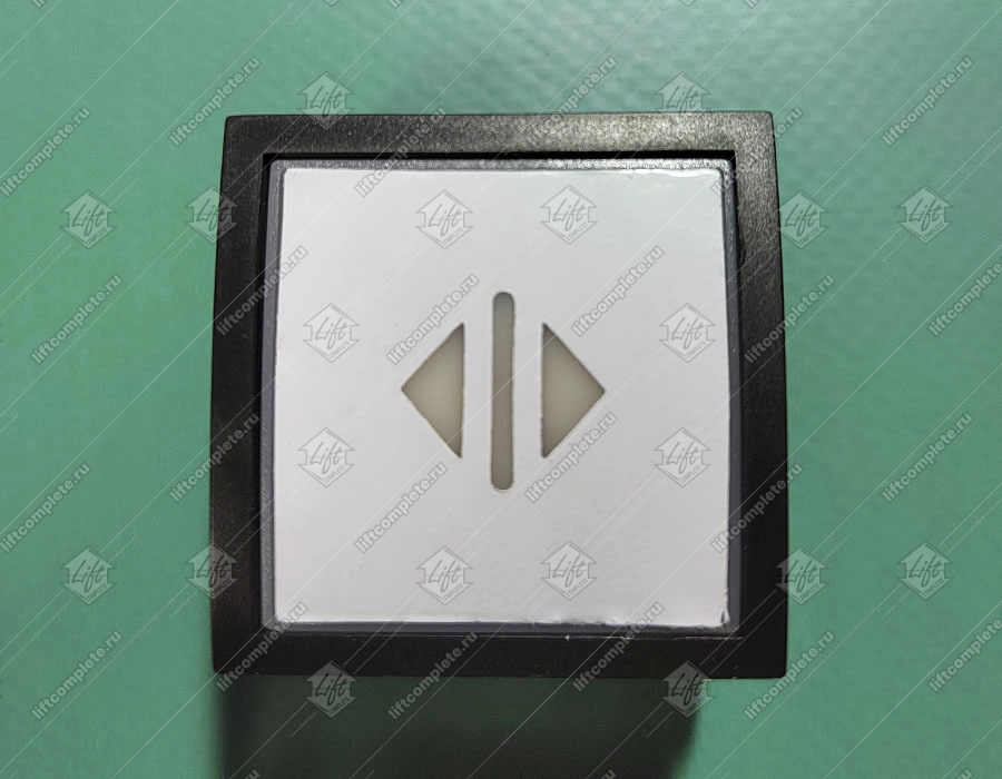 Кнопка вызова/приказа, STEP, красная подсветка, открытие дверей