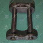 Соединительное звено, двухрядной цепи привода поручня эскалатора, шаг - 19,05 мм, тип A, усиленное (HY)