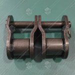 Переходное звено, двухрядной цепи привода поручня эскалатора, шаг - 25,4 мм, тип A, усиленное (HY)