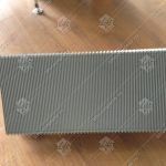 Ступень эскалатора, OTIS, 506 NCE, 1000 мм, алюминий, окрашенная (серебро), диаметр роликов - 76.2 мм, две линии демаркации