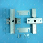 Башмак направляющей кабины/противовеса, OTIS, L - 200 мм, DIM2 - 118 мм, T - 16 мм (Китай)