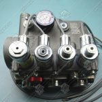 Блок клапанов, KLEEMANN, EV100 1 1/2in. - 2 / 42DC (+EVAC. 12V) / KS, в сборе (с соленоидом 12VDC, ручным насосом и шаровым клапаном)