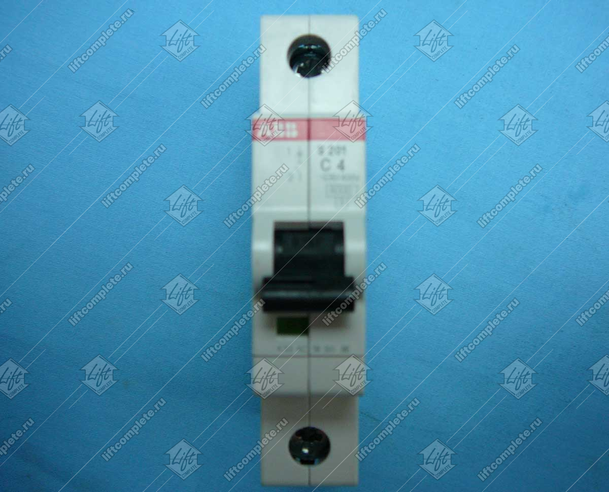 Автоматический выключатель, ABB, 1P, 4A