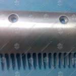 Гребенка входной площадки, SCE, центральная, 16 зубцов, 145x98 мм, алюминий