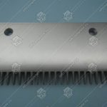 Гребенка входной площадки, SJEC, левая, 22 зубца, 203х106 мм, алюминий