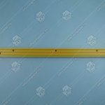 Демаркационная линия ступени эскалатора, OTIS, L - 400 мм, жёлтая, пластик, правая