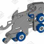 Замок ДШ, SEMATIC, левый, IP54, S2-4-6Z, 2000 US, BL-B153ABSX01