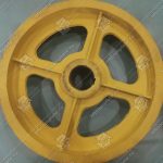 Канатоведущий шкив (КВШ), КМЗ, MONTANARI, 550х4х12, 0621.12.22.00.001