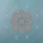 Канат стальной, GUSTAV WOLF, d - 8 мм, PAWO 819W 8х19W-IWRC, 46кН