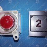 Кнопка вызова/приказа, OTIS-LG, 2 этаж