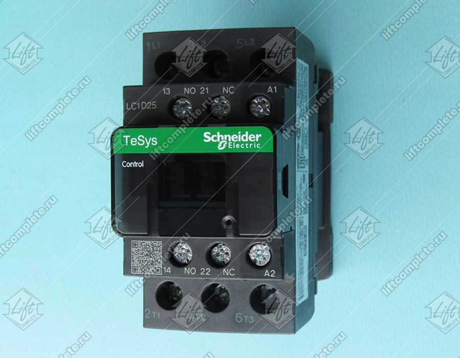 Контактор, TESYS, типоразмер S00, винтовой зажим, 3P, 25А, 110V, 11кВт
