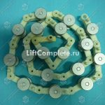 Отклоняющая цепь торца балюстрады, XIZI OTIS, XO-508, 17 звеньев, необслуживаемая