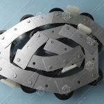 Отклоняющая цепь торца балюстрады, HYUNDAI, 14 роликов, однорядная