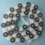 Отклоняющая цепь торца балюстрады, KONE, R20, 30 звеньев, новый тип, белые звенья