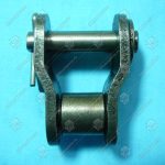 Переходное звено, однорядной цепи привода поручня эскалатора, шаг - 19,05 мм, тип A