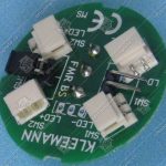 Плата кнопки, KLEEMANN, FMR, красная подсветка