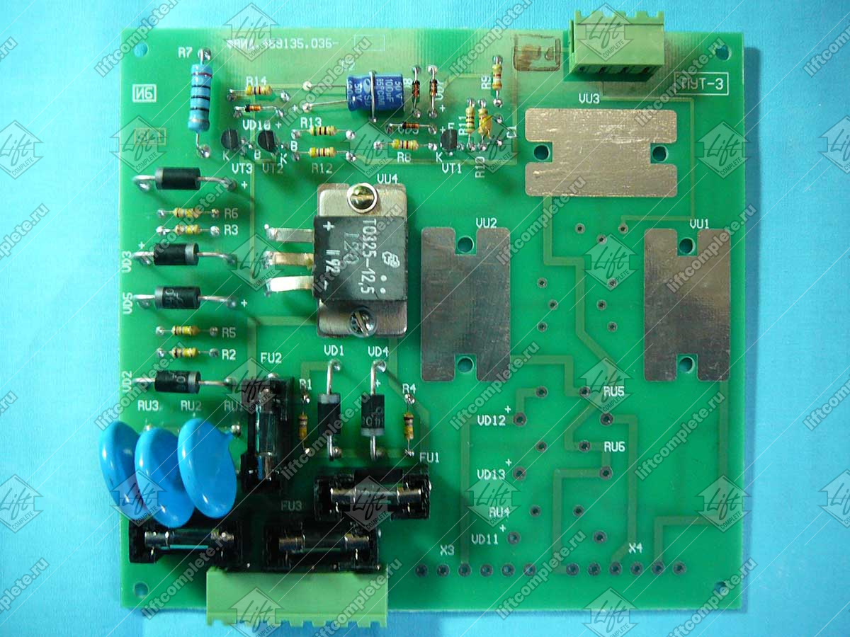 Плата управления тормозом, УЛ, ПУТ-3, ФАИД.469135.036