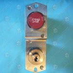 Пусковая ключевина и кнопка ''стоп'' , THYSSEN, Velino, комплект