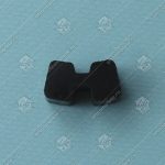 Резиновая вставка муфты (нового образца, с вырезом) для редуктора эскалаторной лебёдки EC-W1, 26Х19Х13 мм