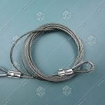 Тросик привода ДК, КМЗ, L - 2700 мм, проём 700 мм, 007.03.10.490