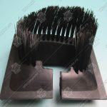 Устье поручня эскалатора, L - 120 мм, W - 145 мм, сторона LH (левая), дизайн E,F, со щёткой