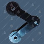 Цепь ступеней эскалатора, BLT, шаг - 133,33 мм, палец - 84,7x14,63/14,63 мм, пластины - 40x5/40x5 мм, ролик - 70x25 мм, 180 kN (переходное звено)