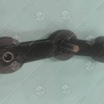 Цепь ступеней эскалатора, HYUNDAI, S650, шаг - 135,47 мм, палец - 84,7x14,63/14,63 мм, пластины - 40x5/40x5 мм, ролик - 76х25 мм, без оси (комплект на 2 ступени)